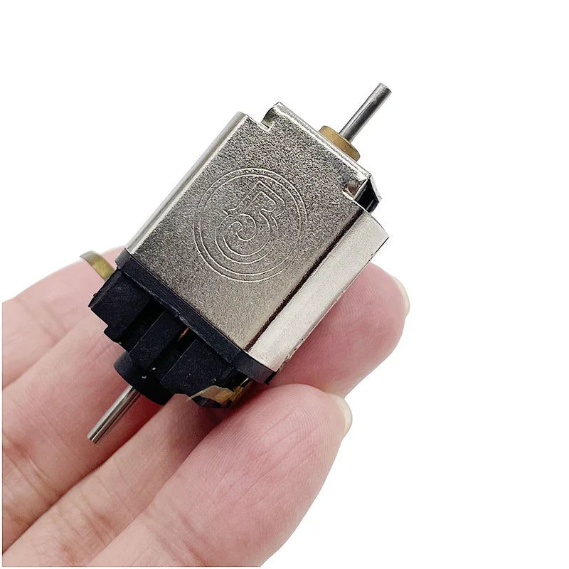24mm Mini Dual Shaft Electric Motor DC6V 7.4V 9V 12V 24V 23800RPM High Speed Engine DIY Toy RC Rail Train HO Slot Car Boat Model