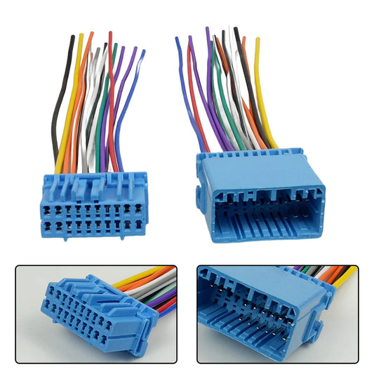 Car Audio- Stereo Wiring- Harness Adapter For Honda For Suzuki Radio Stereo Power For Accord For Civic For Prelude For Acura