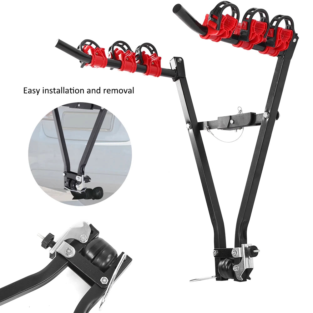 Car Bicycle Carrier Automobile Tail Tow Mount Hanger Van Rack Accessory