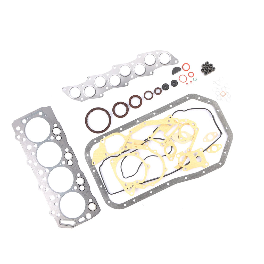 1Set Engine Gasket kit 4D55 4D56 For ford Pickup Mitsubishi Engine Galant Pjero Delica L300 L200 Excavator Professional Parts
