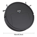 3-in-1 Robot Vacuum Cleaner USB Rechargeable 1000Pa Suction Robotic Vacuum and Mop Combo for Home Floor Washing Carpet Pet Hair