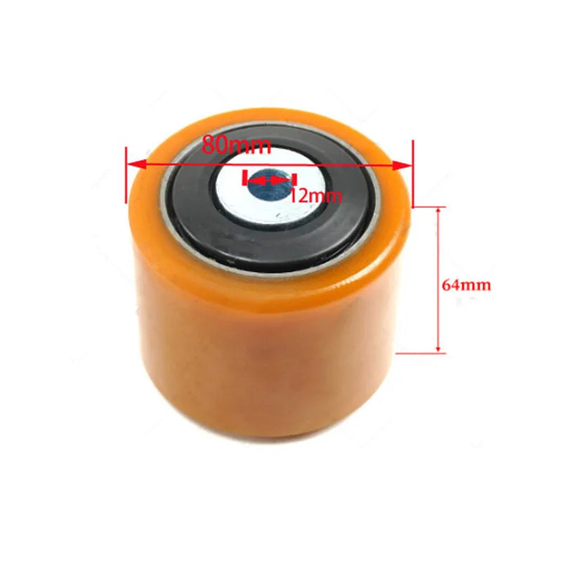 Forklift accessories Carrying Wheel  80mmx64mm For Hangcha Foklift 80x64-12