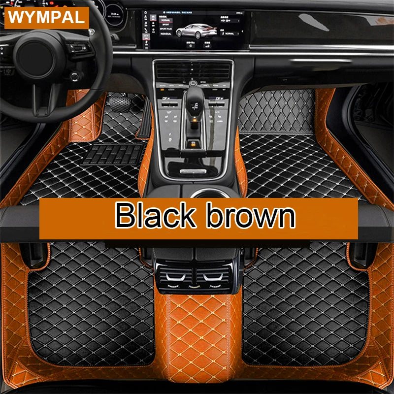 Custom Automotive Car Floor Mats For Cupra Formentor 2022 Auto Luxury Leather Men Women Car Mats Full Coverage