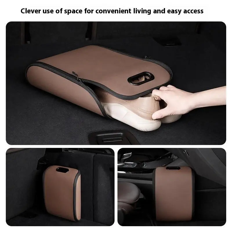 1PC Car Shoe Box Accessory; Must-have for Optimized Car Storage; Perfectly Designed Trunk Organizer.