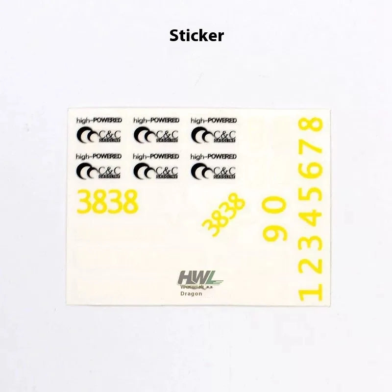 Henglong 3838-1m26 Tank Accessories Car Shell Plastic Track Drive Induced Road Wheel Rocker Arm Complete Set Of Accessories