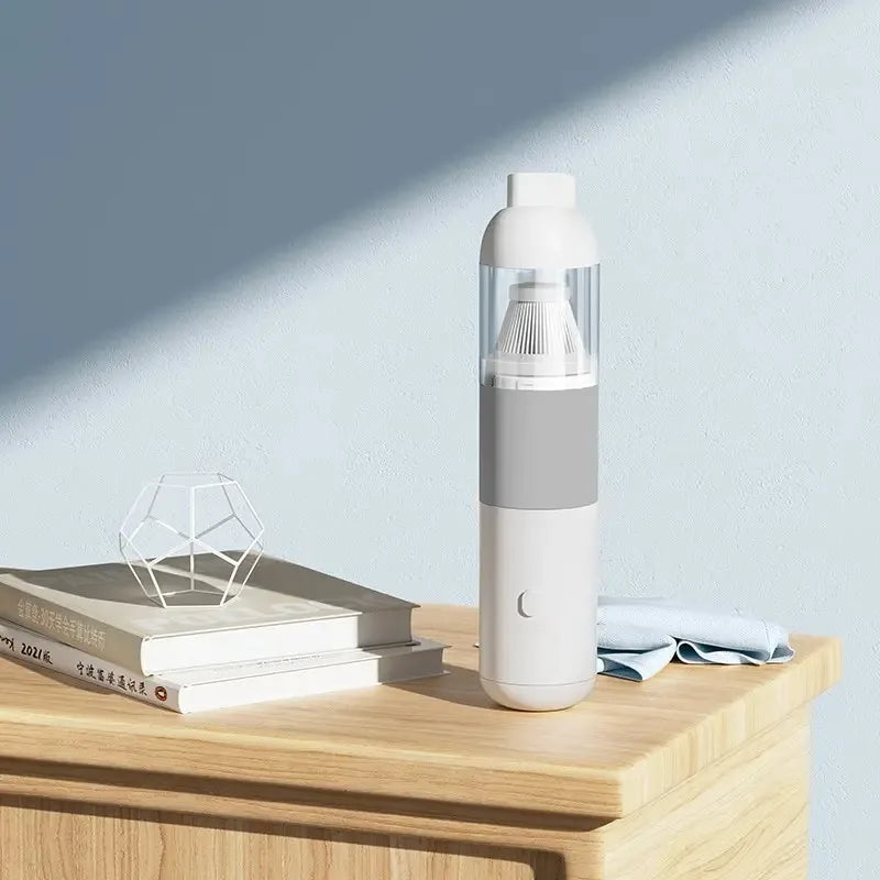 Cordless vacuum cleaner, household handheld high-power car vacuum cleaner, used for cleaning pet hair, computer keyboards, etc