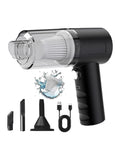 2 IN 1 Car Vacuum,  Portable Mini Cordless Cleaner, Handheld Vacuum For Home, Car, Office Desk, Powerful Suction