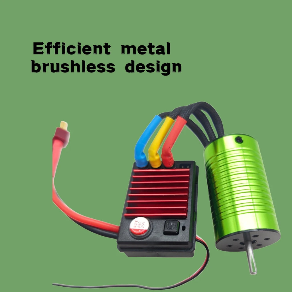 Waterproof brushless motor 2847 4000KV with 35A or 45A ESC, SCY 16101 Pro 16102 PRO JJRC Q130 wltoys 1/12 1/14 RC accessoriesDYI