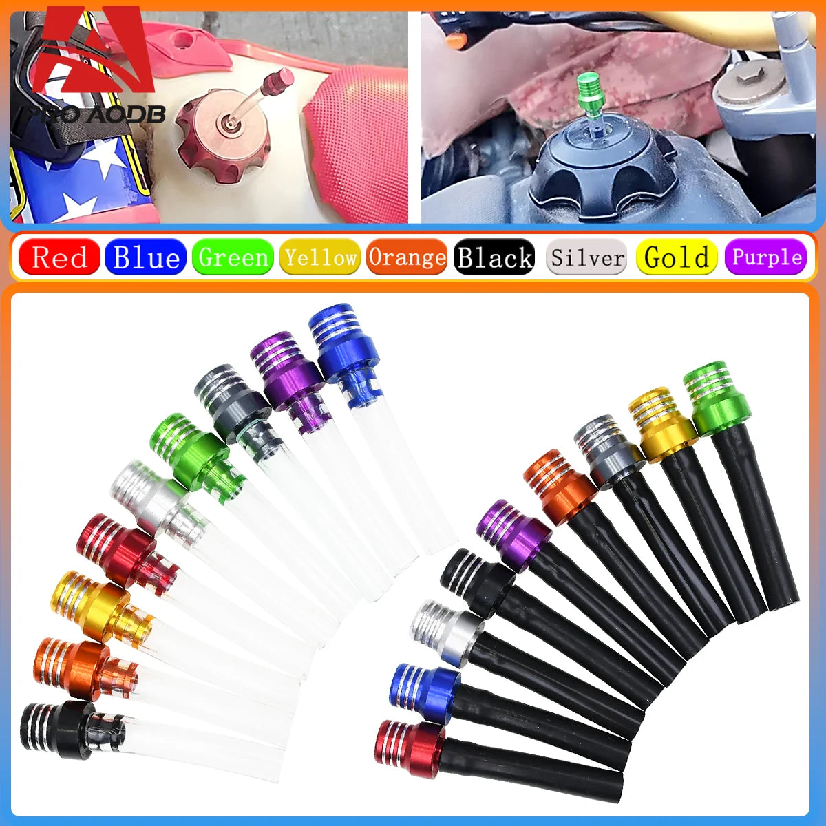 Fuel Gas Tank Air Vent For KTM SX SXF XC XCF EXC EXCF 125 250 350 450 For Suzuki DRZ RM RMZ for Yamaha WR YZ 250F 450F Dirt Bike