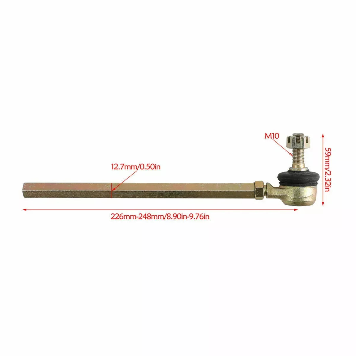 Steering Wheel Kit Gear Rack Pinion Shaft Steering Gear RackFor ATV Go Kart Quad Farm Cart 4 Wheel