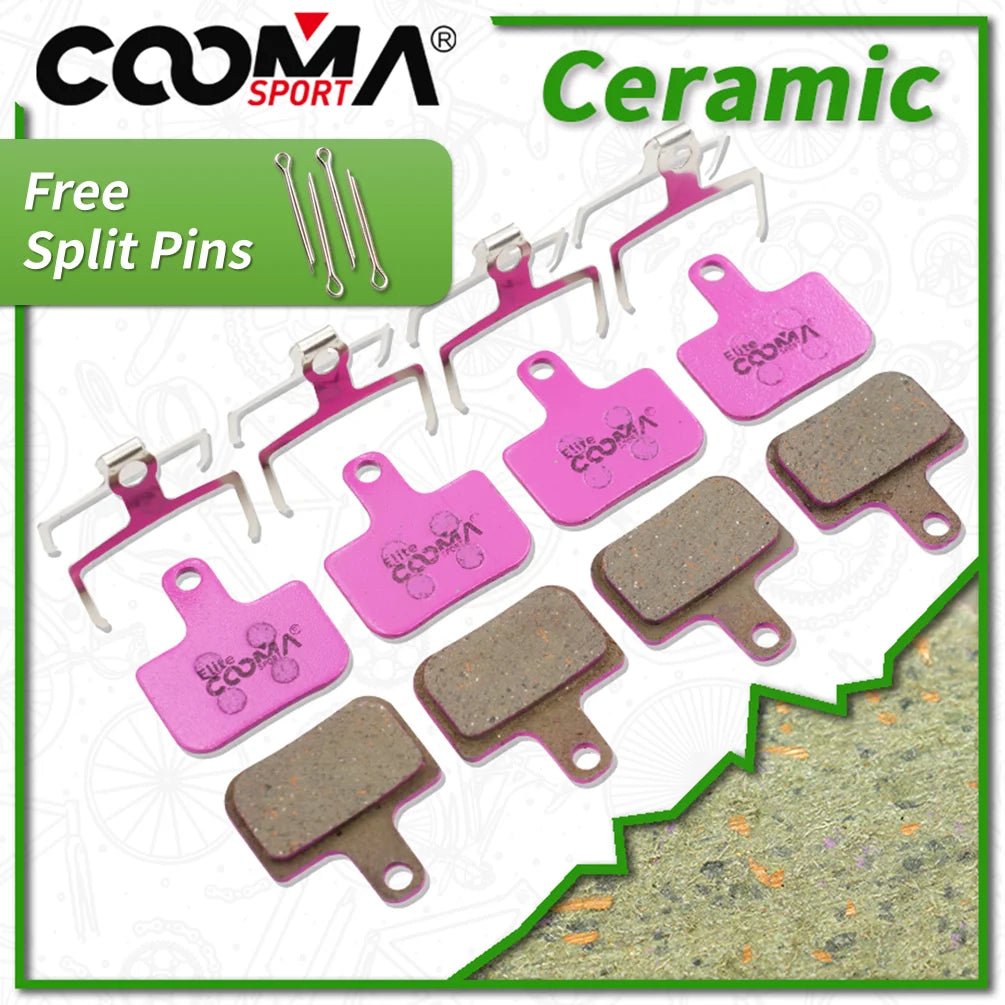 4 pares de pastillas de freno de disco de cerámica para AVID DB 1 3 5 Elixir SRAM LEVEL TL T UTL TLM B1 Red Force eTap AXS HRD