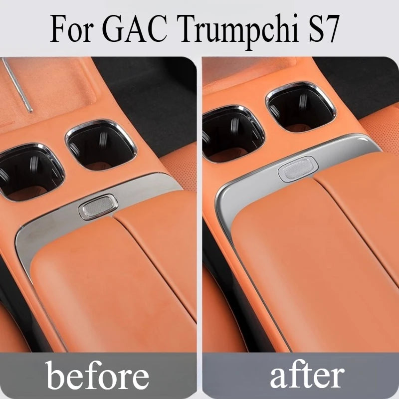 For GAC Trumpchi S7 Special Interior Film Armrest Box Panel Key Switch Prompt Auto Supplies Interior Decor  Accessories
