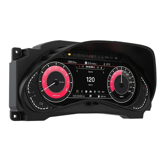 12.3" Digital Instrument Cluster for Nissan Patrol Armada Y62 LCD Dashboard Plug and play Original Car Cockpit Digital Kilometer