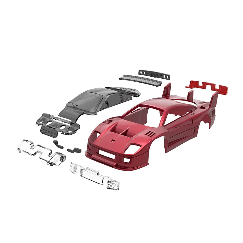 LDARC S100 RC Car Shells/Steering Components/Rear Axle Assembly/Front Wheel Components/Chassis Components RC Parts 2026