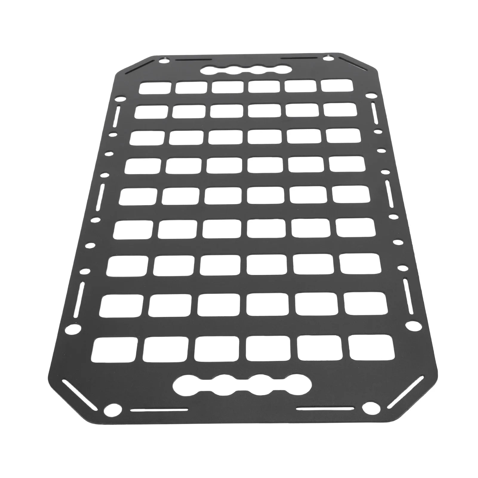 Truck Bed Panel Aluminum Use with L Rails Cargo Storage Organizer Tools Rack for Sedans SUVs Pickups Trucks RVs Trailers