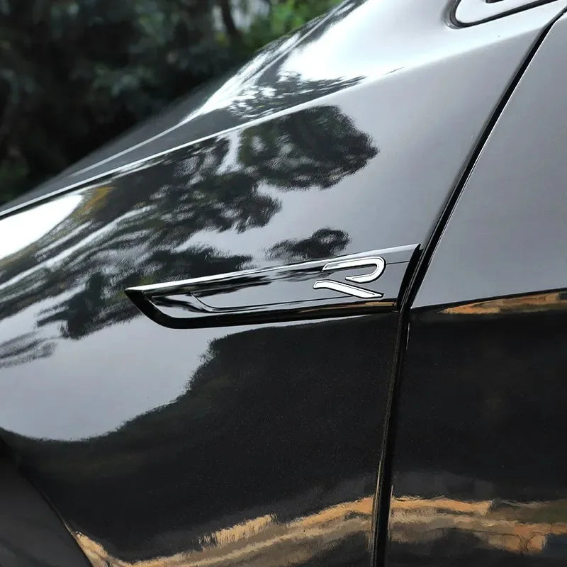 For Hot Shots Gol f8 2019 2020 2021 2022 2023 MK8 Car Accessories Trim Side Fender Front ABS Emblem Cover