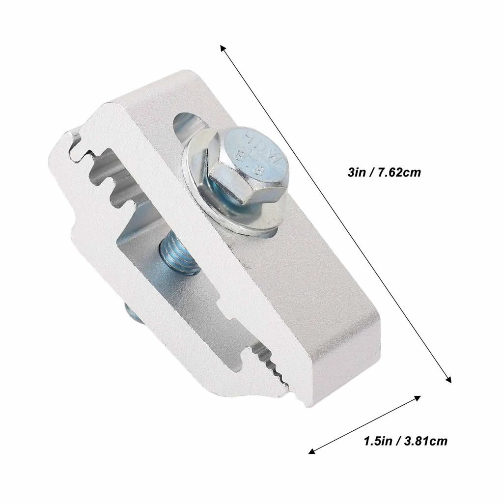 6Pcs/Set Aluminum Truck Bed Mounting Clamps Fasteners Kits 1112514 For Trucks Roof Covers And Camper Accessories