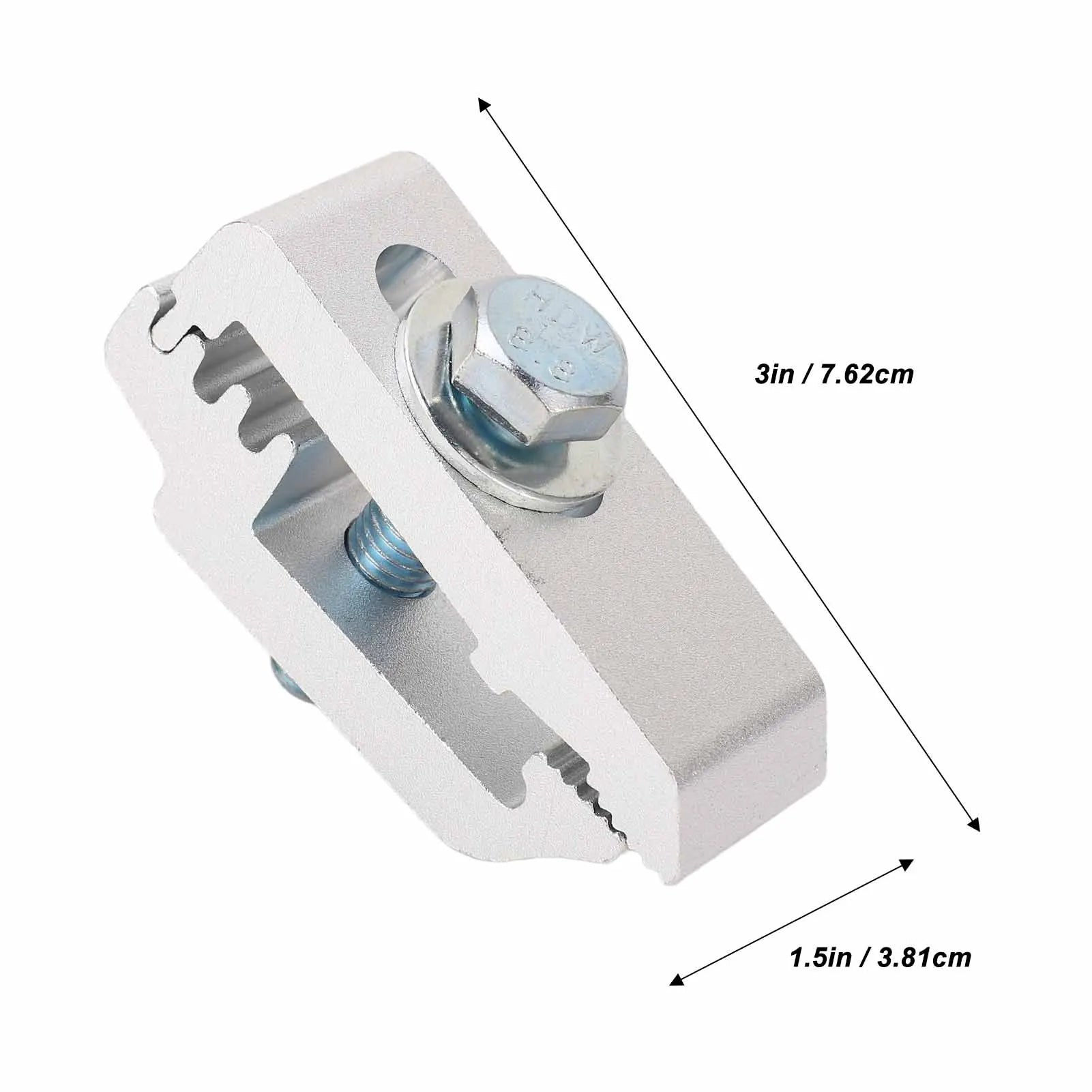 6Pcs/Set Aluminum Truck Bed Mounting Clamps Fasteners Kits 1112514 For Trucks Roof Covers And Camper Accessories