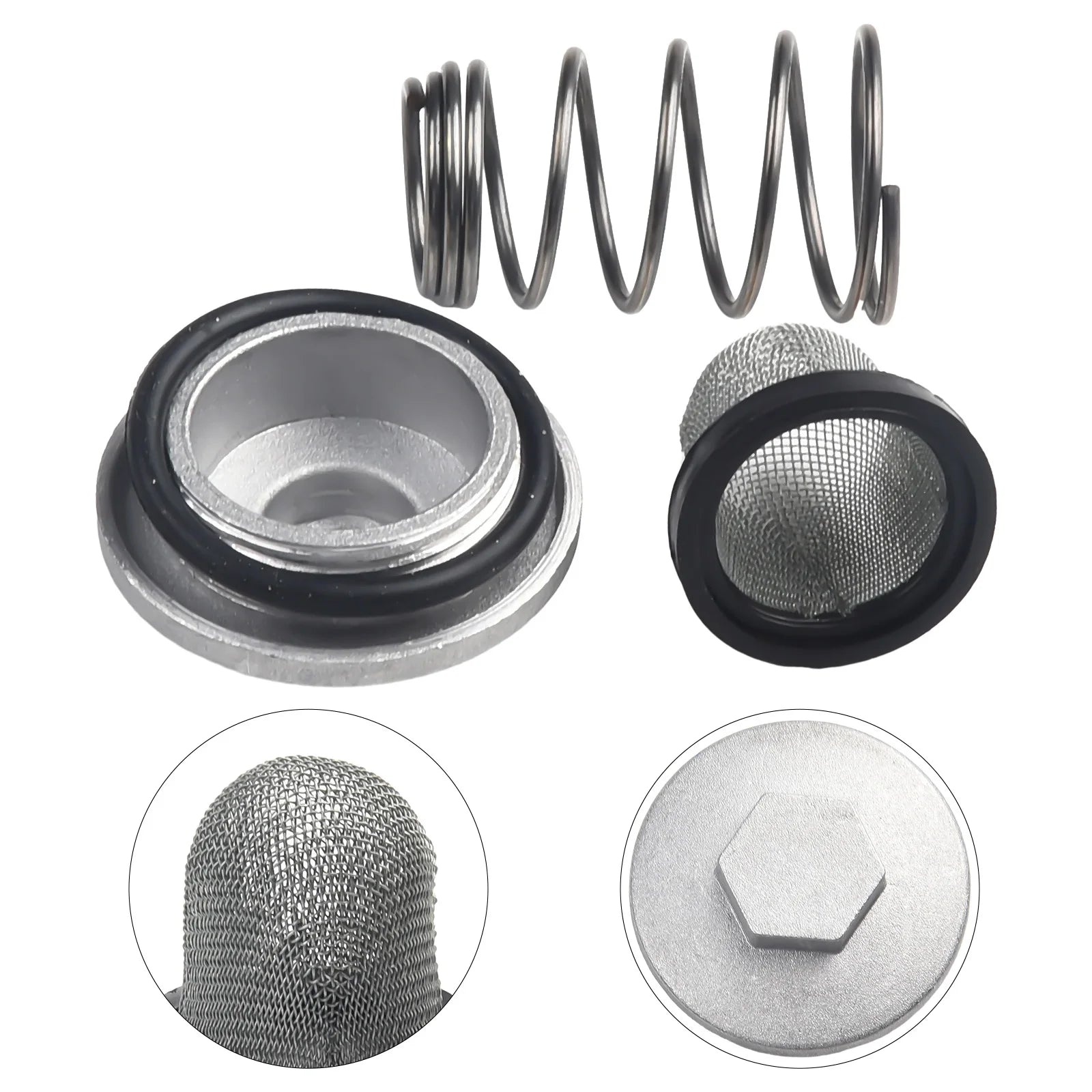 Cap Kit Engine Oil Filter Bolt Cap Cover Set Engine Oil Filter Motorcycle Accessories Motorcycle Engine Oil Filter