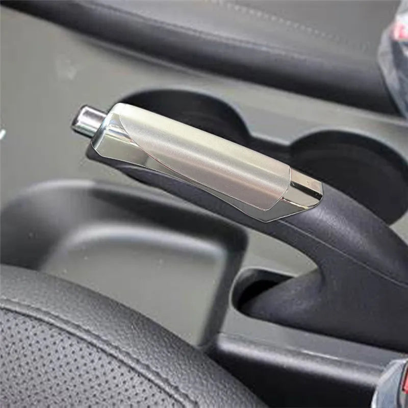 Para Audi A3 S3 8L 8P 8V A4 S4 B5 B6 B7 B8 A5 S5 Cubierta de freno de mano de coche Puños de freno de mano Cubierta protectora de fibra de carbono Freno de estacionamiento