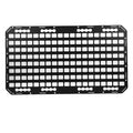Truck Bed Molle Panel Aluminum 17x30x0.08in Side Truck Bed Molle Panel Rack System for Sedans SUVs Pickups Trucks RVs Trailers