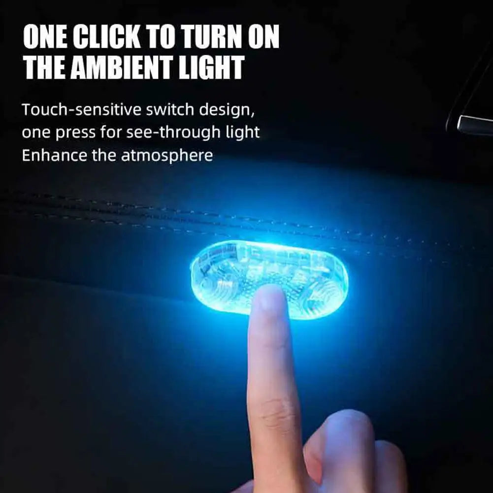 Car Interior Light Auto Roof Ceiling Reading Lamp LED Car Styling Night Light Mini USB Charging Car Light 5V