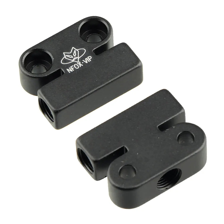Tricycle Hydraulic Brake Oil Brake Tee Aluminum Alloy One Tow Two Accessories Modified Oil Pipe Connector Oil Distribution Valve