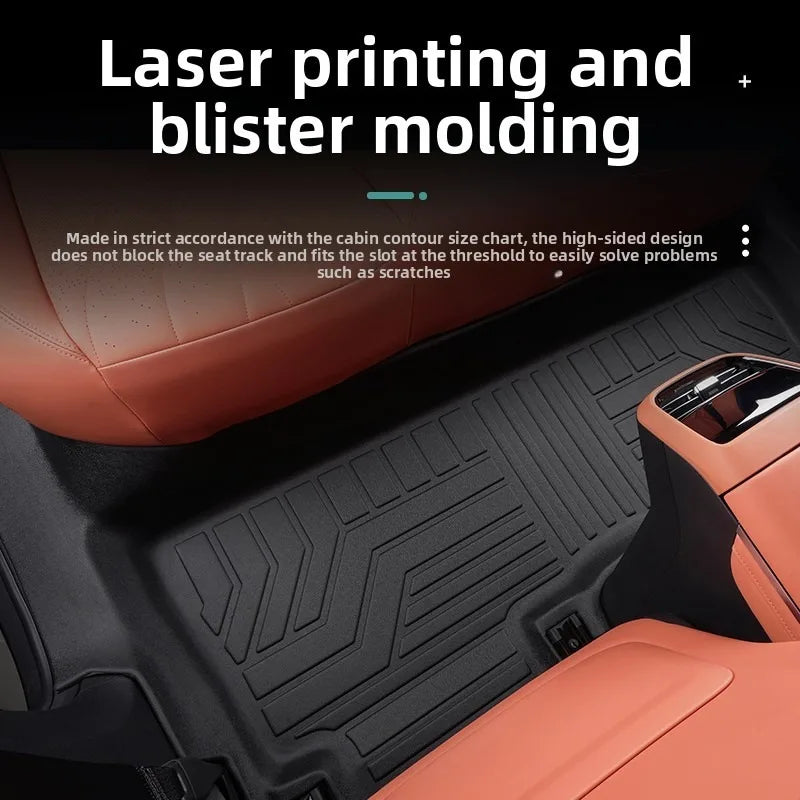 NEW TPE Car Floor Mat Customized Suitable for 2000+Models | LHD | Upgrade Coverage Threshold Anti slip all weather protective