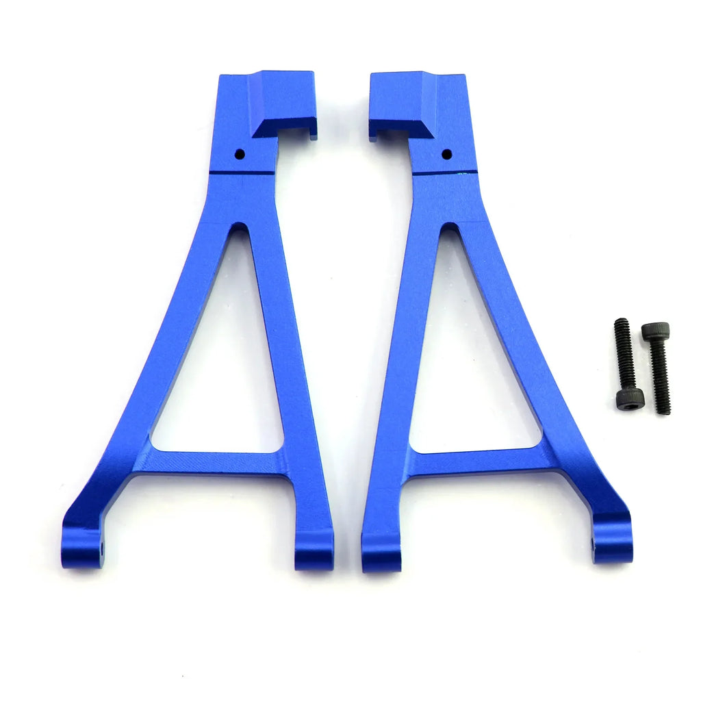 Piezas de mejora de metal: eje, brazo articulado, brazo de suspensión, placa de deslizamiento, eje para Traxxas Slash Summit E-Revo 1/16, accesorios.