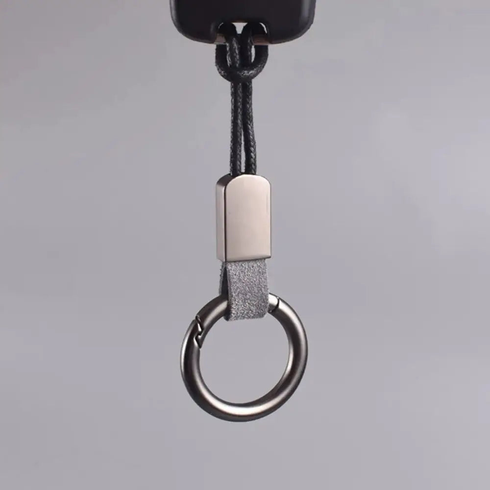 Key Cover Auto Accessories Leather Keychains Waist Belt Buckle Carabiner Keyring Accessories Lanyard Keyring Car Key Holder