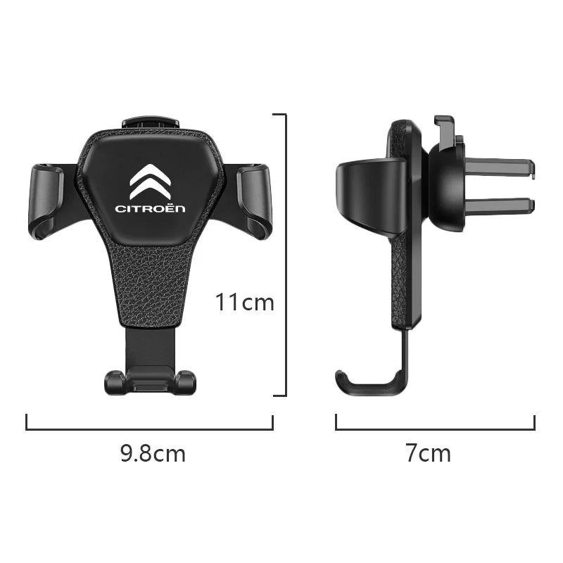 1Pcs Car Phone Holder Auto Interior Accessories For Citroen C3 C6 C4 C2 C1 2CV VTS DS3 DS4 DS5 RD3 Cross Berlingo Xsara Picasso