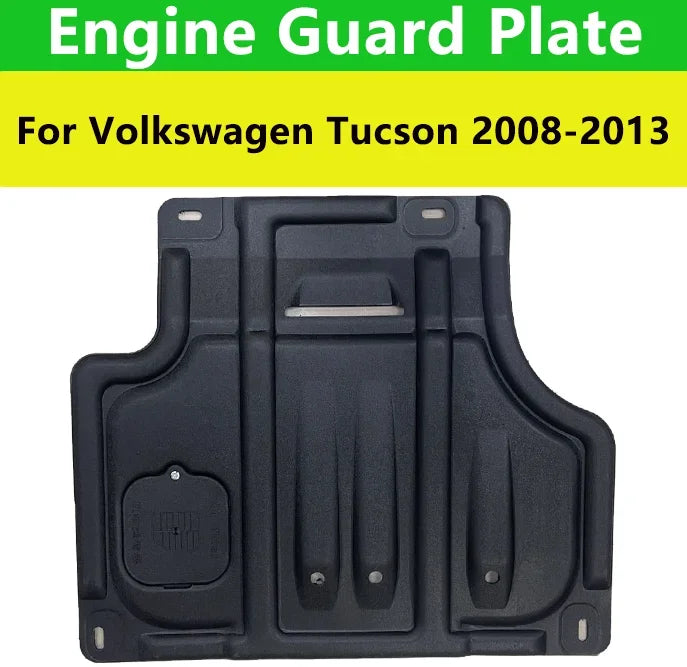 Car Accessories  Under Engine Guard Plate Mudguard Board Splash Shield Mud Fender Plate Panel For Volkswagen Tucson 2008-2013.