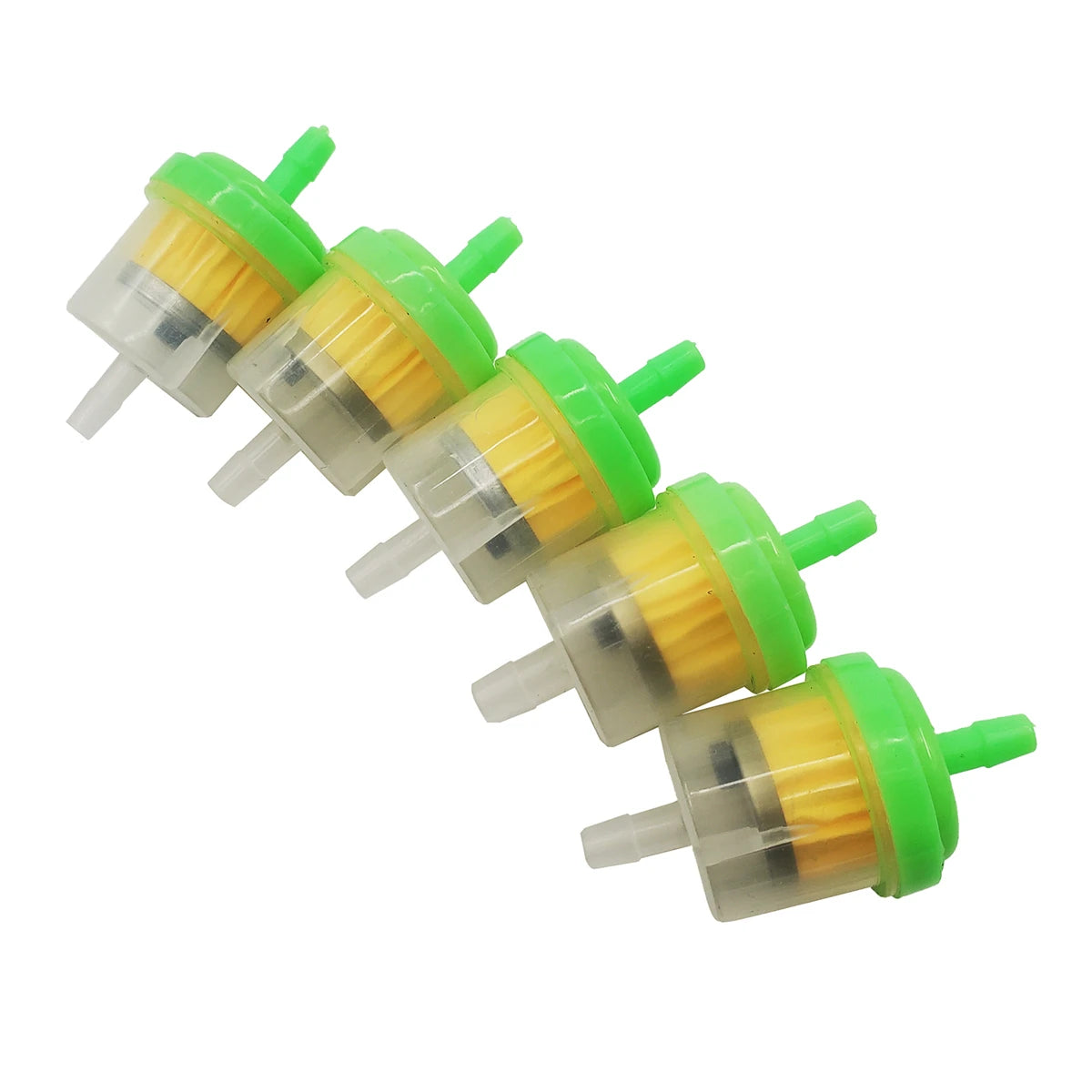 Motorcycle 5 Pcs Engine Carb Oil Gasoline Liquid Fuel Filter Oil Filter Gas Petrol Filters For KTM Honda Suzuki Kawasaki Etc