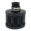 Universal Interface Car Air Filters 12mm For Motorcycle Cold Air Intake High Flow Crankcase Vent Cover Mini Breather Filters
