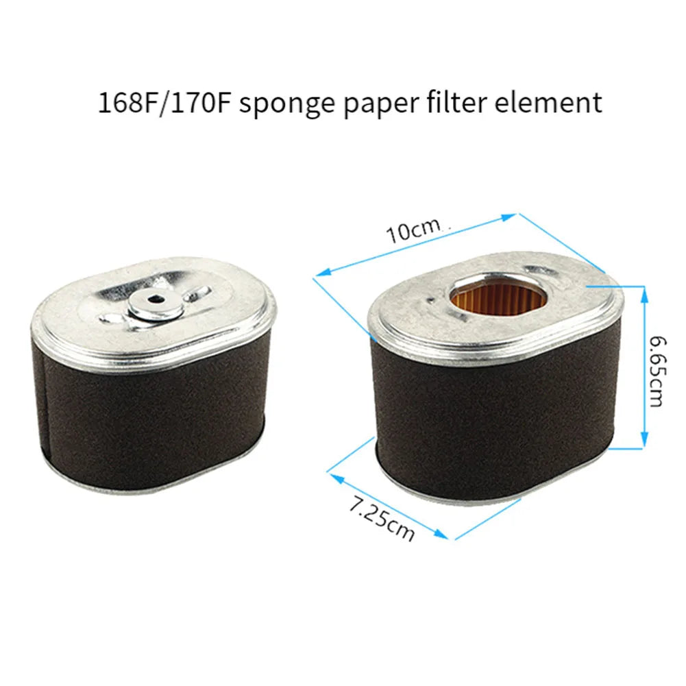 1pc Gasoline Engine Air Filter Element For GX160 168F 170F Gasoline Engine Filter Replacement Power Tool Accessories