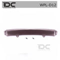 Upgrade for 1/10 WPL D12 Sun Hat Rain File Acrylic Transparent Black Truck Parts Voitur 1/10 RC Car Pickup Simulation Decor