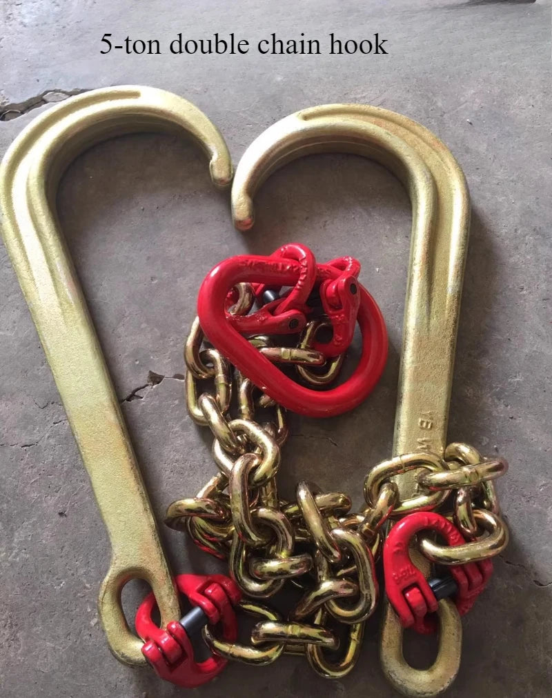 Camión de rescate en carretera Remolque Grúa Accesorios Gancho Cadena Gancho Níspero Grúa