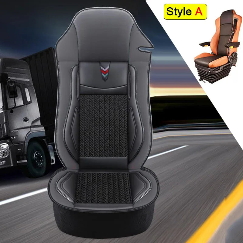Truck Lorry Bus Auto Seat Cushion Cover for SITRAK C5H G7H HOHAN N7G N5G SCANIA Volvo Benz Renault DAF IVECO Hino TATRA Iveco