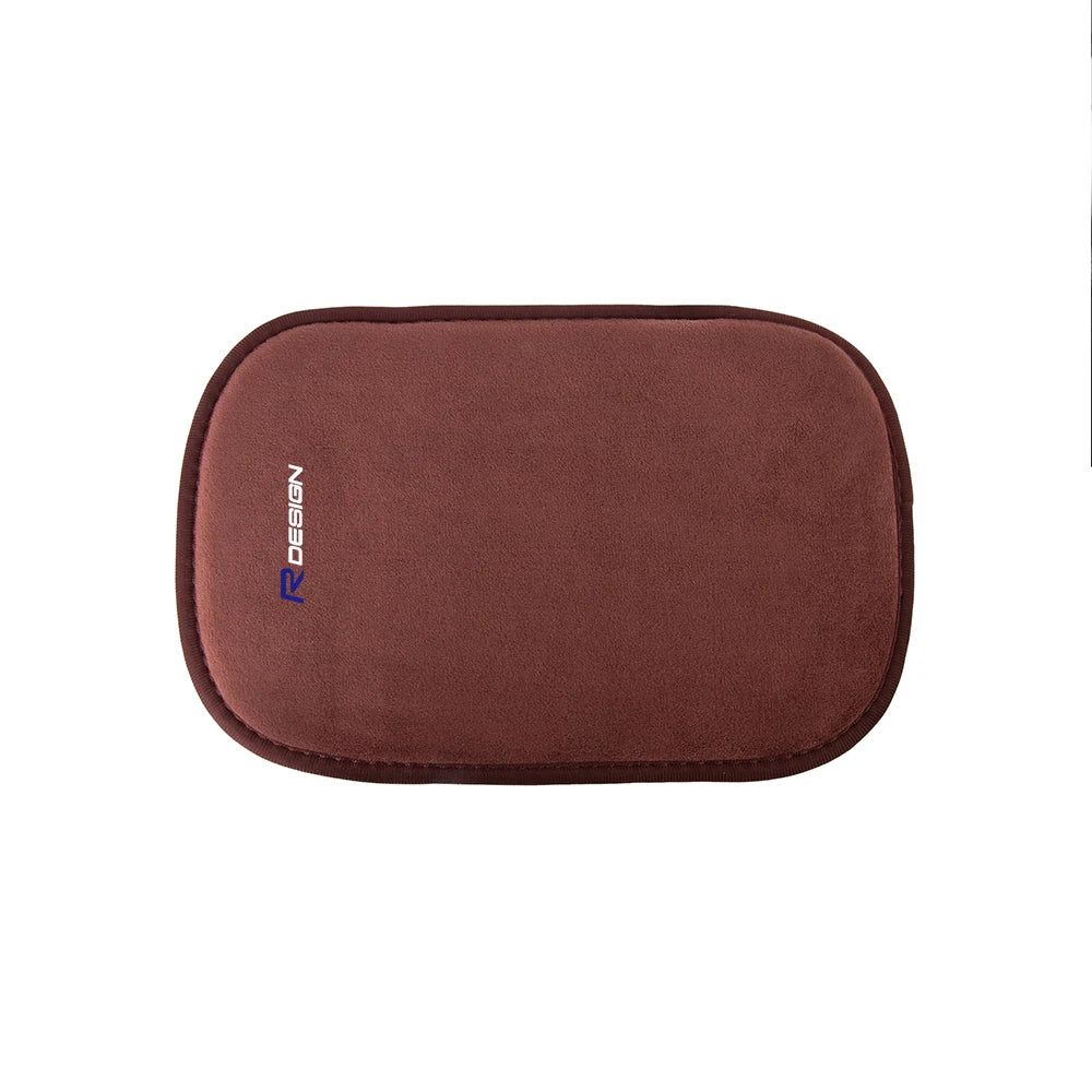 1PC Central Console Hand-held Fur Leather Protection Mat Auto Armrests soft Storage Box Pad For Volvo RDESIGN Auto Accessories