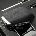 for Changan UNIK UNI-K 2022 2023 Interior Accessories Leather Car Gear Shift Knob Cover Suede Cap Protective Mat