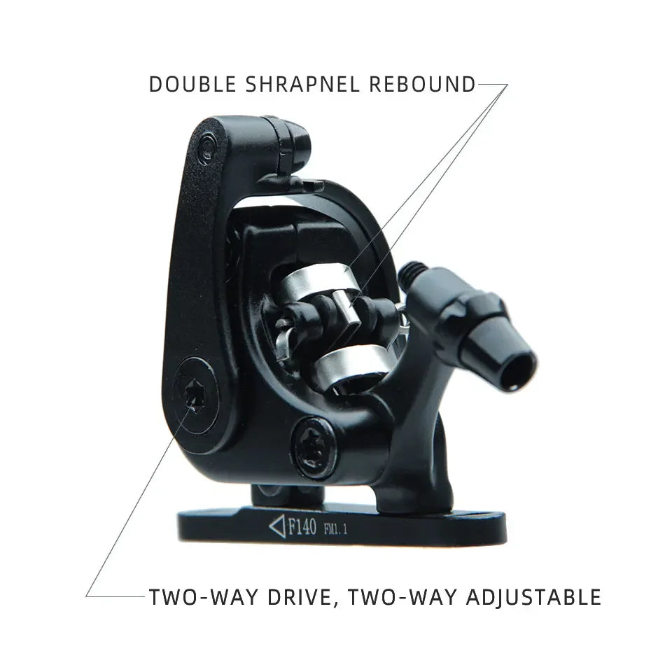 Bicycle Disc Brake Road Bike Mechanical Brakes Mechanical Caliper Double Piston Bilateral Drive MD-C550 TRP 140 160 Lightweight