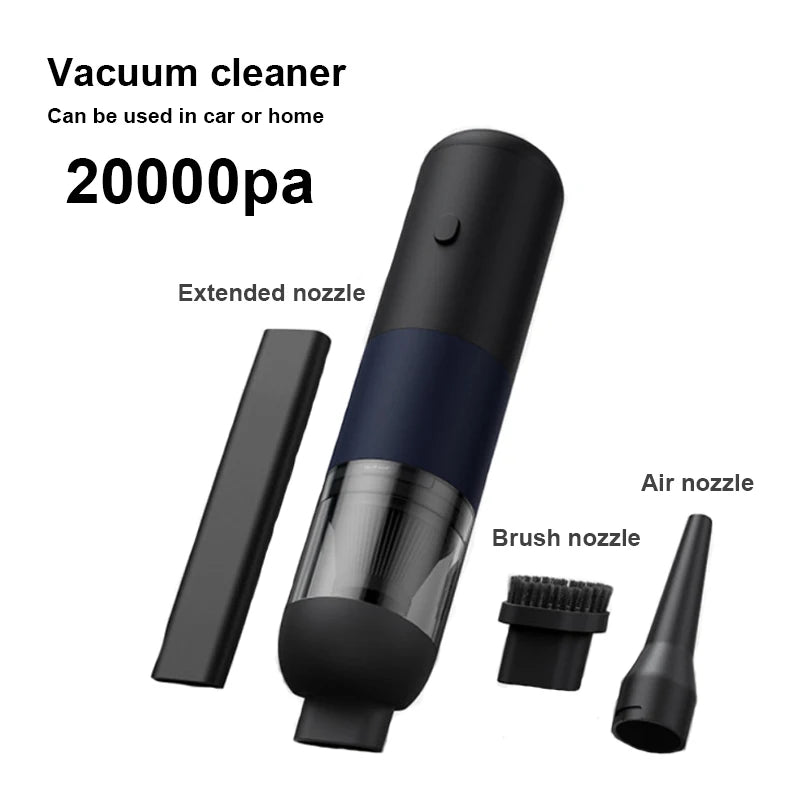 YOUPIN Car Vacuum Cleaner New 3 in1 Wireless Automobile Vacuum Cleaner Portable Robot Vacuum Cleaner Handheld Mini Dust Catcher