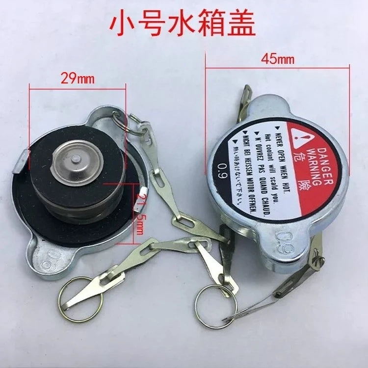 1pc Radiator Water Tank Cover Car Truck Generator Radiator Cap For Loader Forklift TruckTractor Large