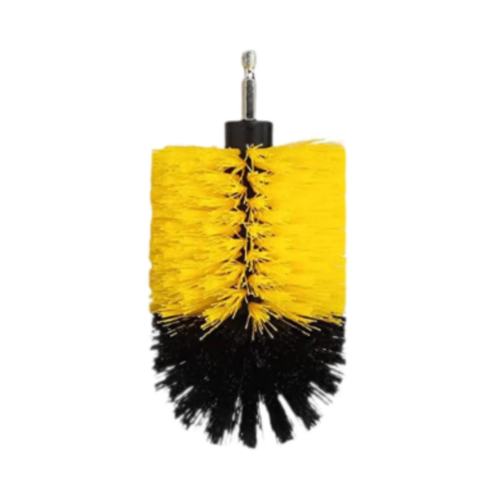 Auto Detailing Drill Brush Car Cleaner Wash Brush Yellow Household Cleaning Supplies Accessory for Floor Mats Car Carpet