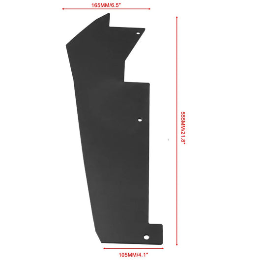 For 2020-21 2-Seat and 4-Seat Models Polaris RZR Pro XP Rear Wheel Well Block Offs, Custom Built