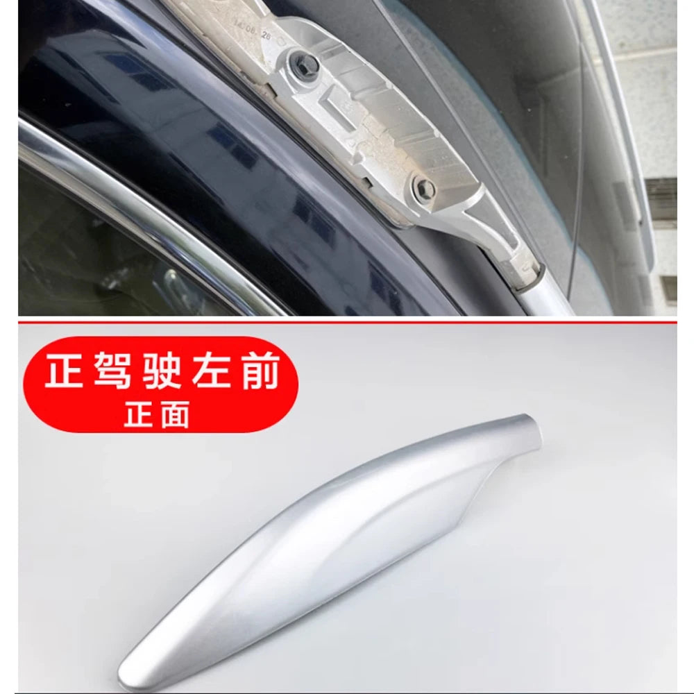 Car Roof Rack Cover for Nissan X-Trail T32 Rogue 2014~2021 2015 2016 2017 Luggage Bar Cap Trim Rail End Shell Plasitc Accessorie