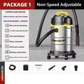High-Power Vacuum Cleaner for Car Home Commercial Use Wet And Dry Large Suction Dust Collector Machine Shop Vacuum Bucket