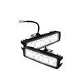 12V Car LED Light Bar 18W 6000K IP67 Waterproof Super Bright Car LED Work Light  Headlights DRL Driving Aluminum Lamp