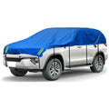Car Covers Waterproof Car Half Covers Winter Snow Cover Sun Shade Rain Dust Resistant Cover for Sedan SUV Hatchback Pickup Truck