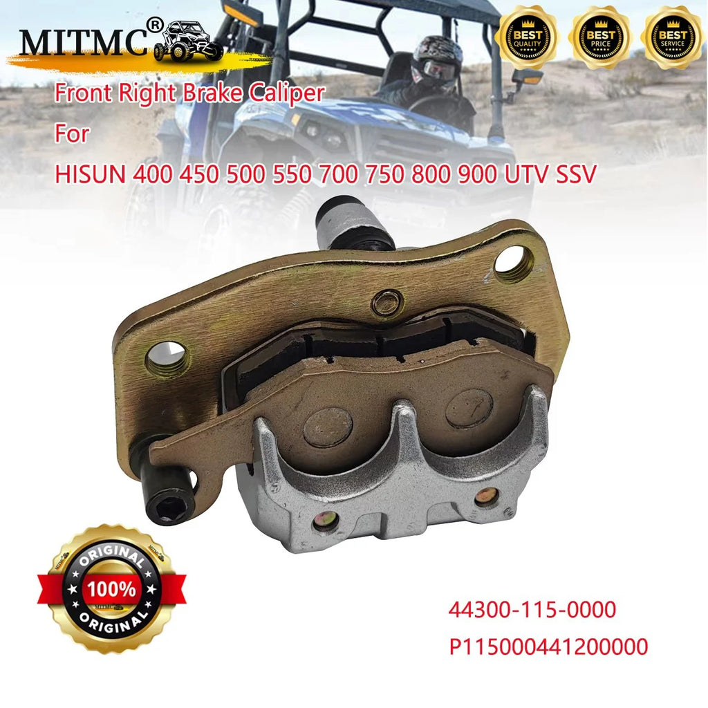 Original Front Left Or Right Brake Caliper For HISUN 400 450 500 550 700 750 800 900 UTV SSV 44300-115-0000 44200-115-0000